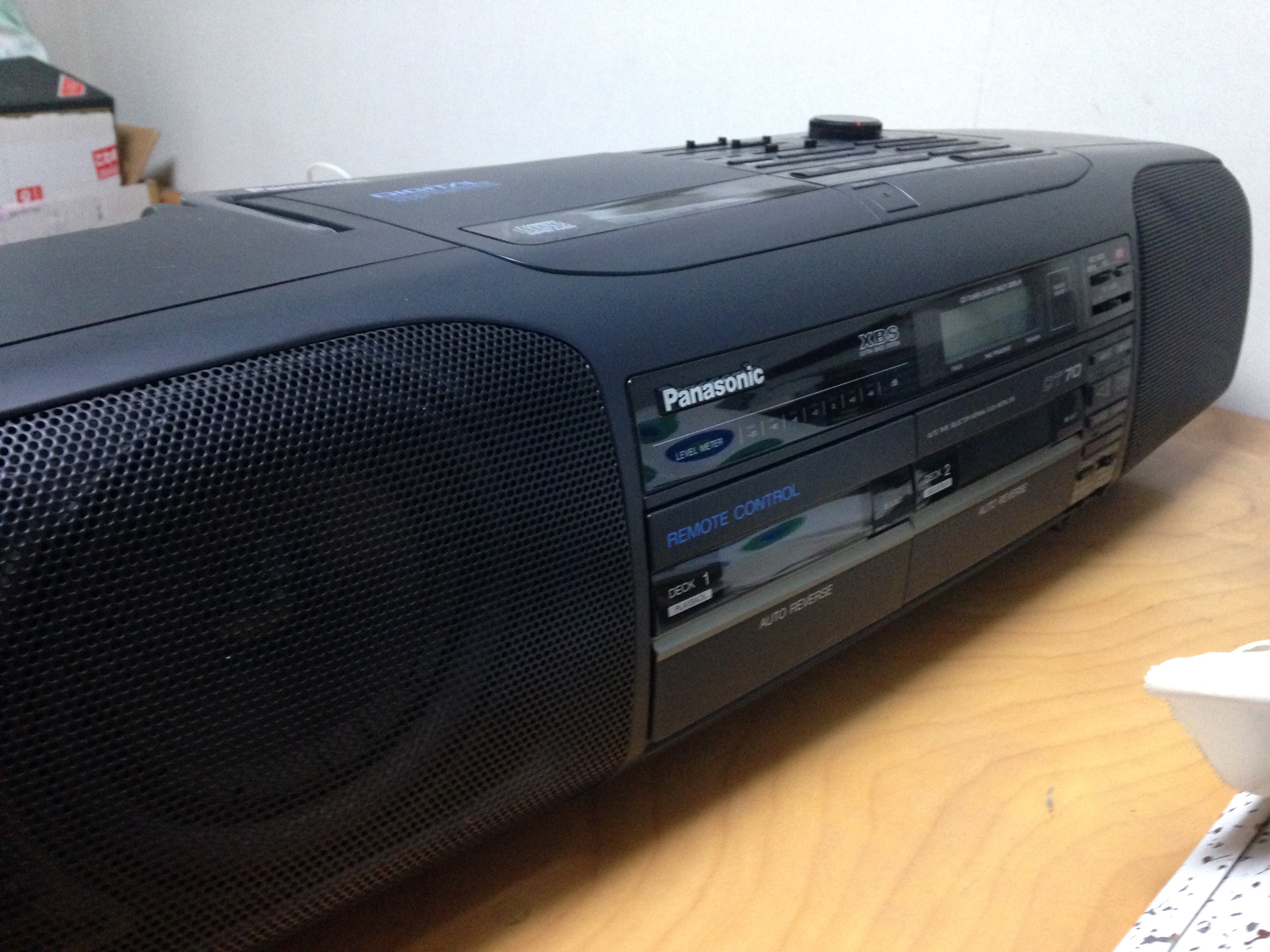 Panasonic CDラジカセ RX-DT70 - ラジオ